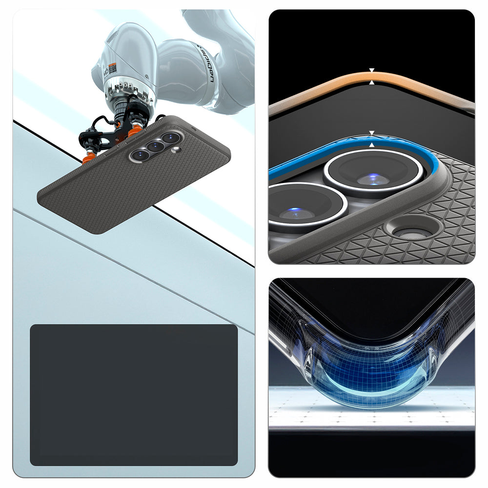 Spigen Liquid Air Mag MagSafe Case til Samsung Galaxy S26+ - Grå