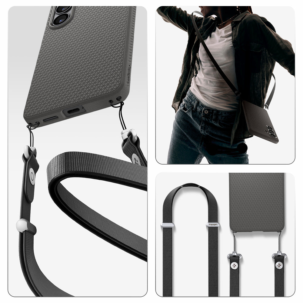 Spigen Liquid Air Mag MagSafe Case til Samsung Galaxy S26+ - Grå