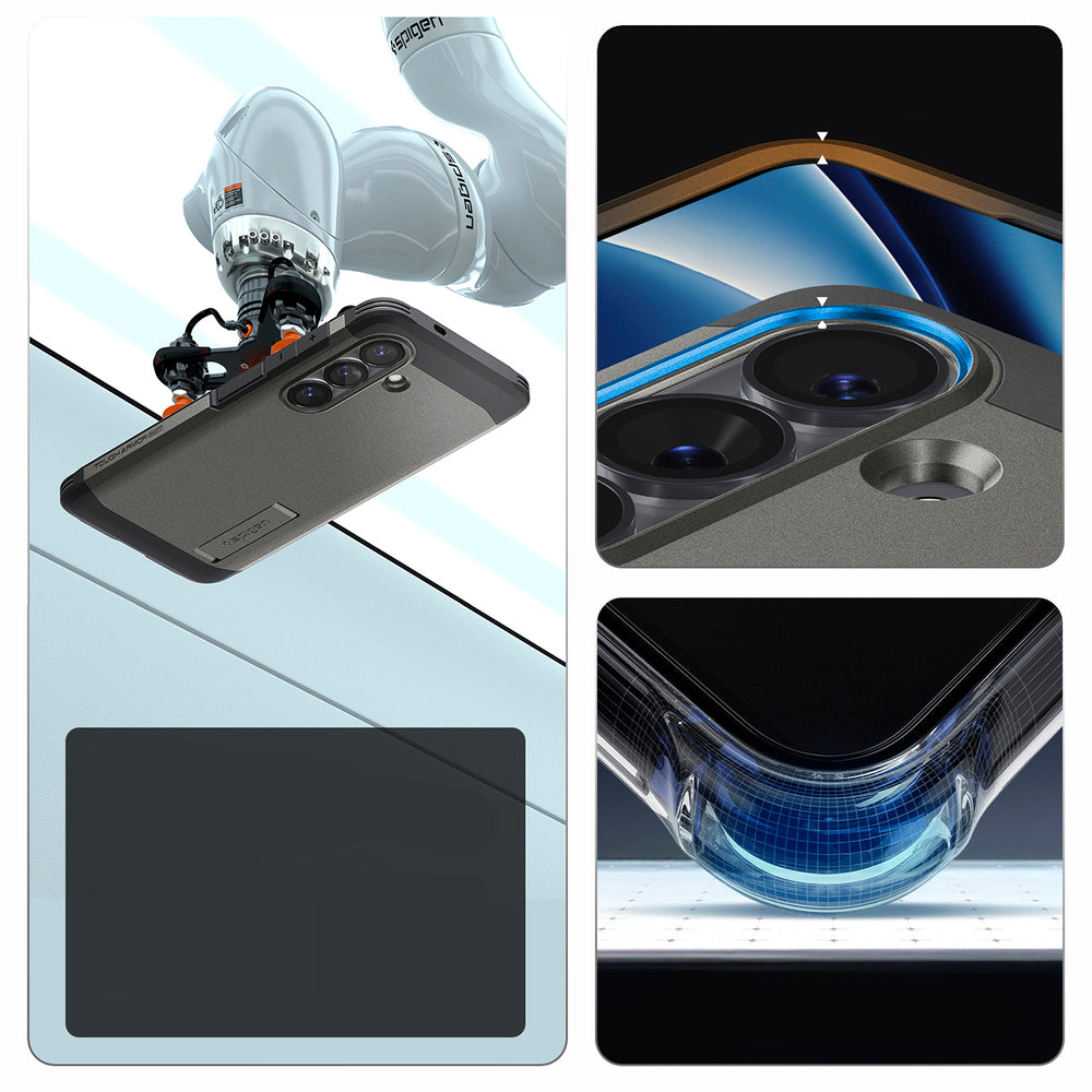 Spigen Tough Armor Mag MagSafe Case til Samsung Galaxy S26+ - Grå