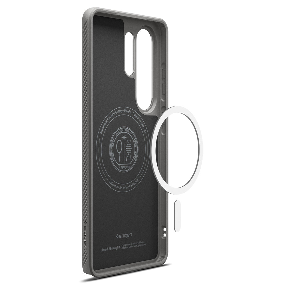 Spigen Liquid Air Mag MagSafe Case til Samsung Galaxy S26 Ultra - Grå