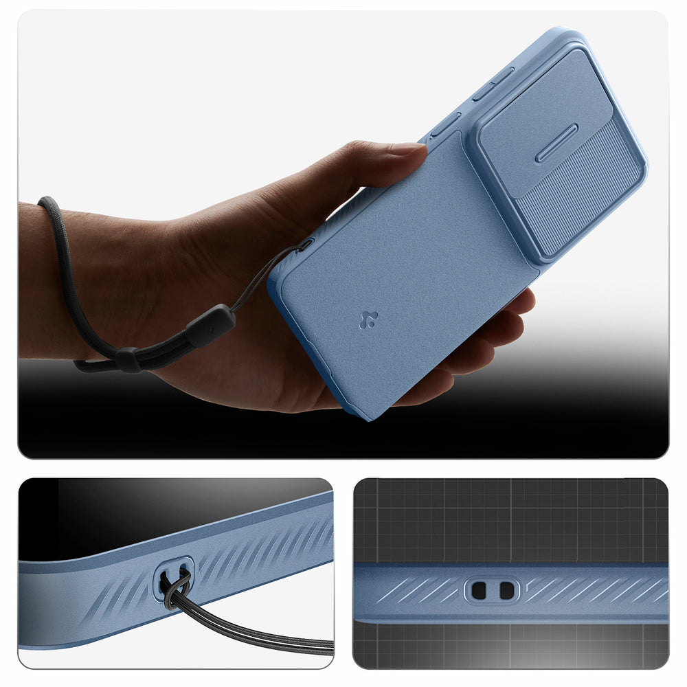 Spigen Optik Armor Case til Samsung Galaxy S26 Ultra - Blå