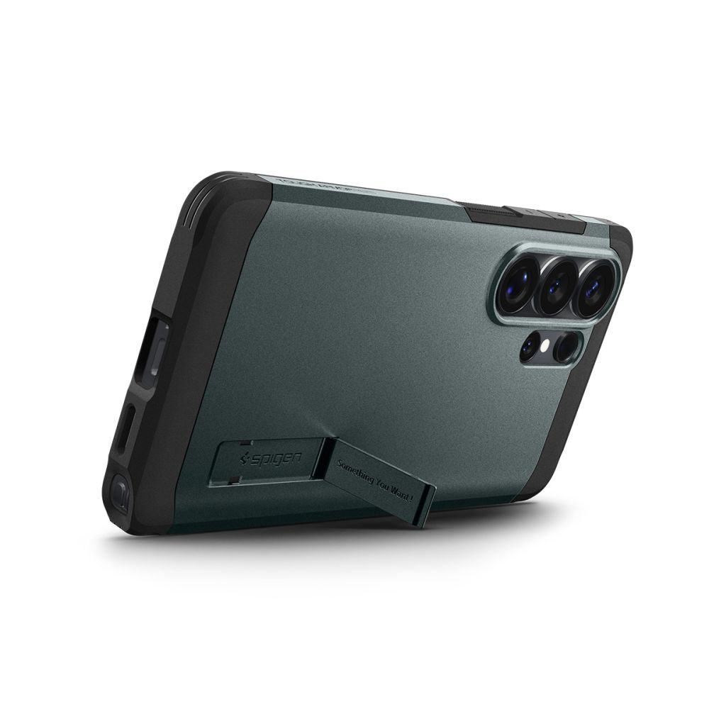 Spigen Tough Armor Mag MagSafe Case til Samsung Galaxy S26 Ultra - Grøn