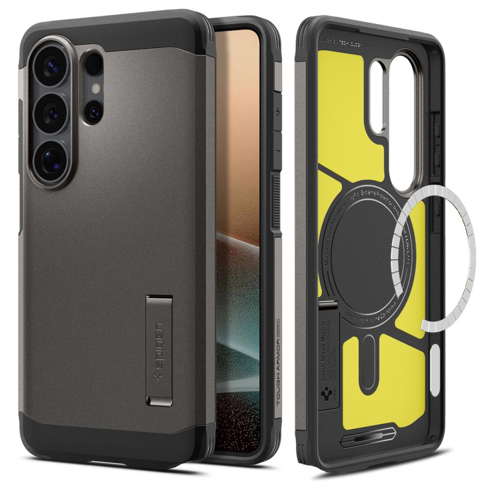 Spigen Tough Armor Mag MagSafe Case til Samsung Galaxy S26 Ultra - Grå