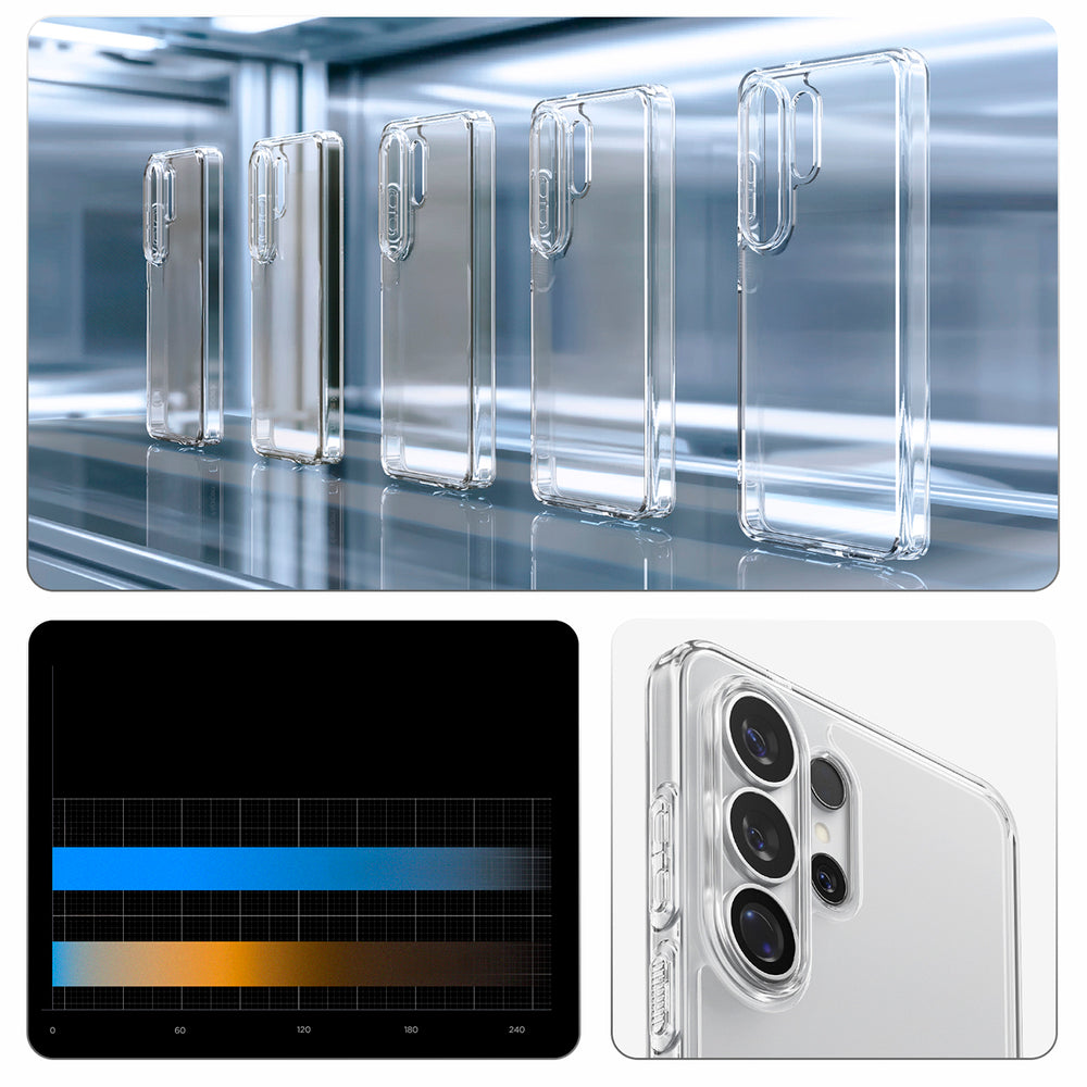 Spigen Ultra Hybrid Case til Samsung Galaxy S26 Ultra - Gennemsigtig