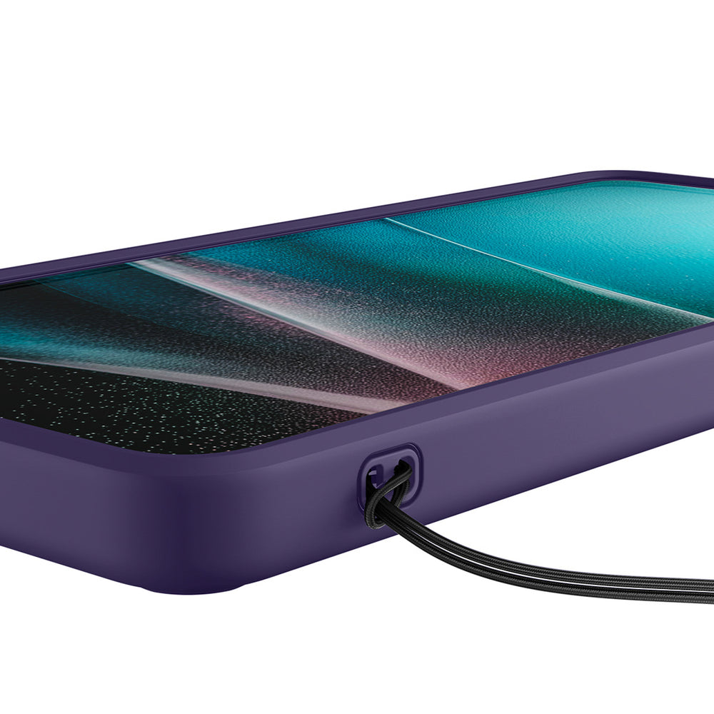 Spigen Ultra Hybrid Mag MagSafe Case til Samsung Galaxy S26 Ultra - Clear Navy Blue