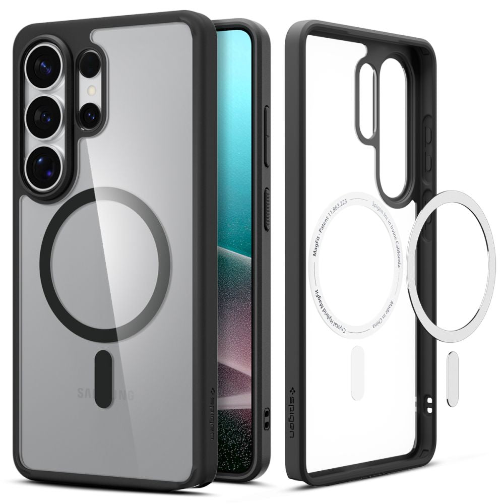 Spigen Ultra Hybrid Mag MagSafe Case til Samsung Galaxy S26 Ultra - Klar sort