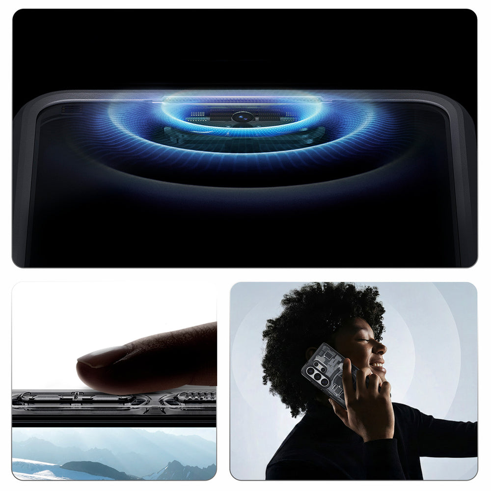 Spigen Ultra Hybrid Mag MagSafe Case til Samsung Galaxy S26 Ultra Zero One - klar sort