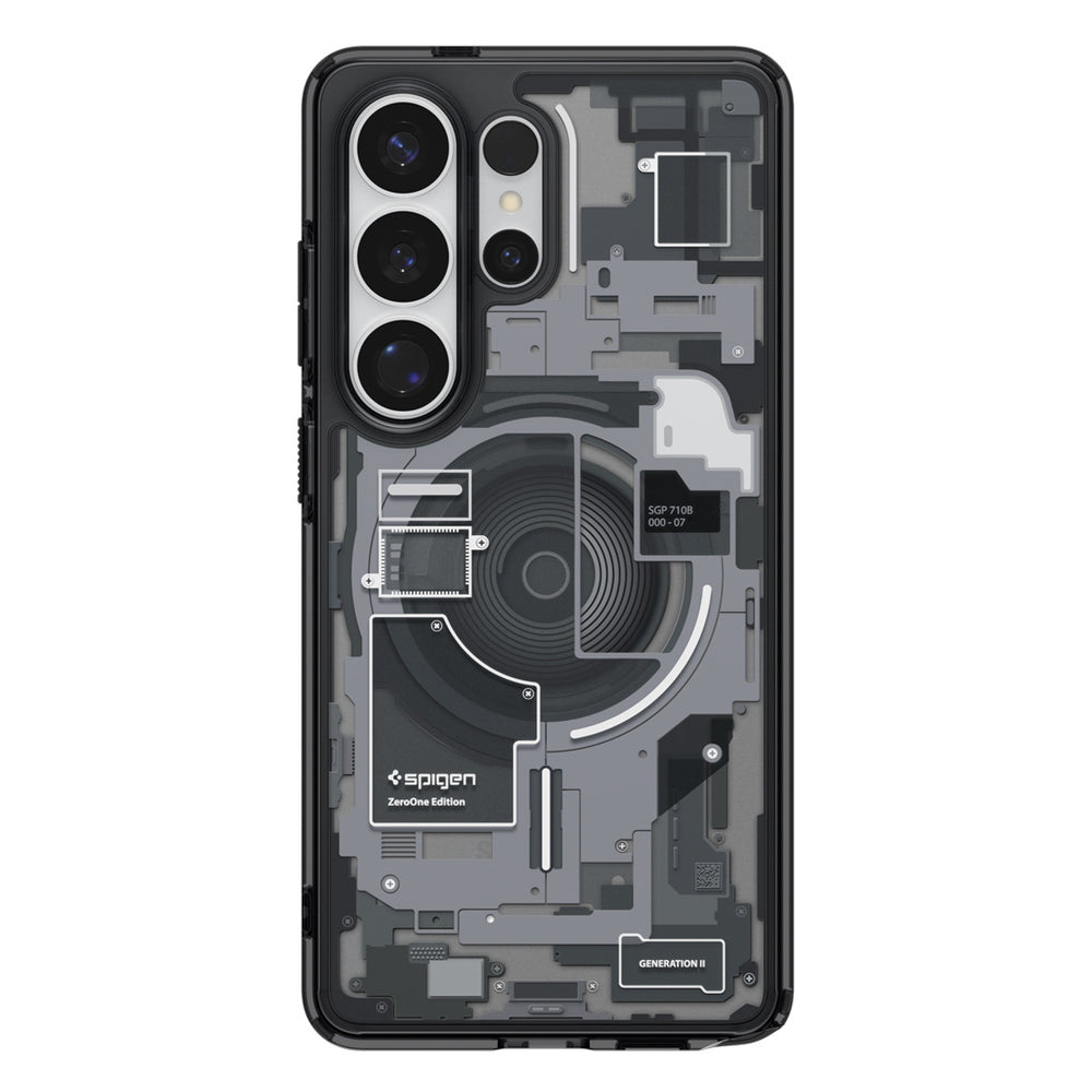 Spigen Ultra Hybrid Mag MagSafe Case til Samsung Galaxy S26 Ultra Zero One - klar sort