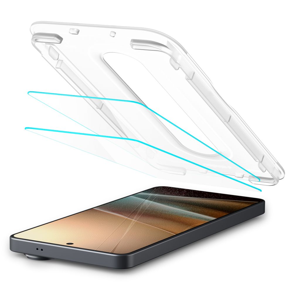 Spigen Glas.Tr Ez Fit Pro Anti-refleksion tempereret glas 2-pakke til Samsung Galaxy S26 Ultra