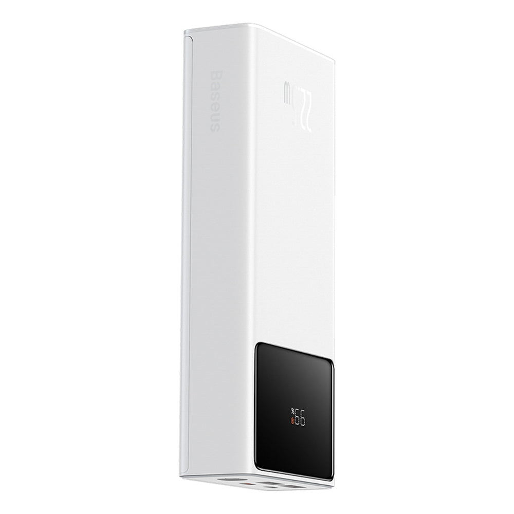 Baseus Star-Lord 20000mAh 22.5W Powerbank with Digital Display and USB-C 3A Cable 30cm - White