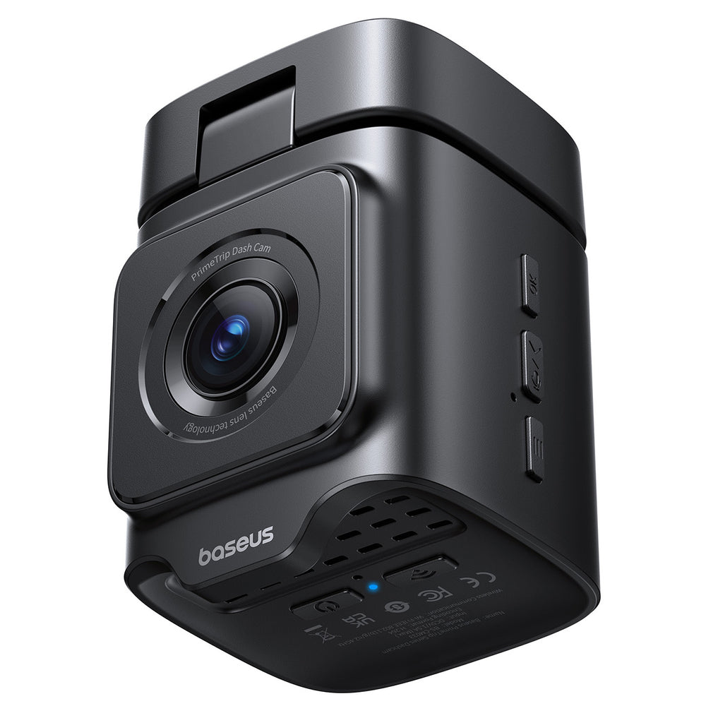 Baseus PrimeTrip VD1 Pro 4K Car Dash Cam with 1080p Rear Camera and Power Kit - Black