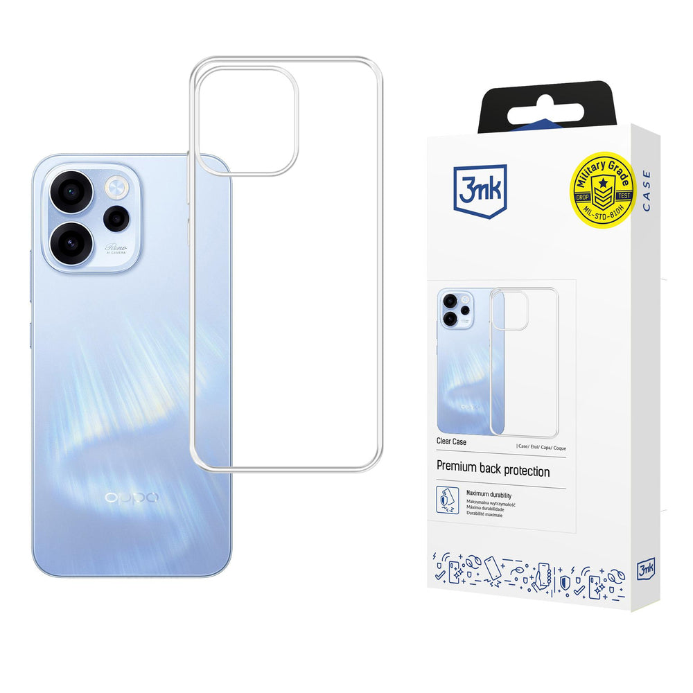 3mk Clear Case til Oppo Reno 15 5G (CPH2825) - gennemsigtig
