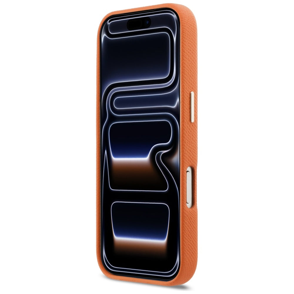 Karl Lagerfeld Karl Head Logo MagSafe Case for iPhone 17 Pro Max - Orange