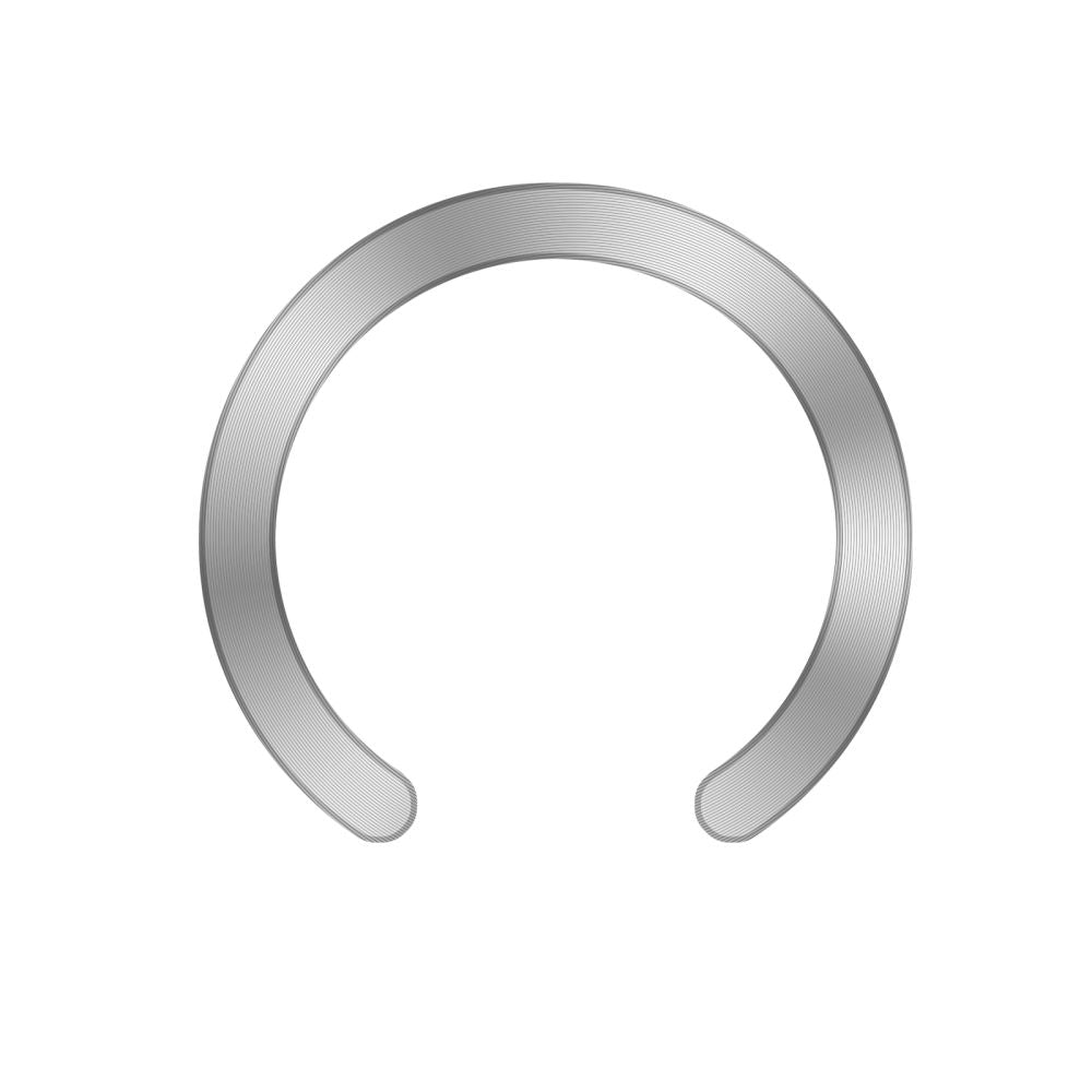 Tech-Protect MMP-210 MagSafe 2-pack Magnetisk Ring - Sølv / Navy Blue