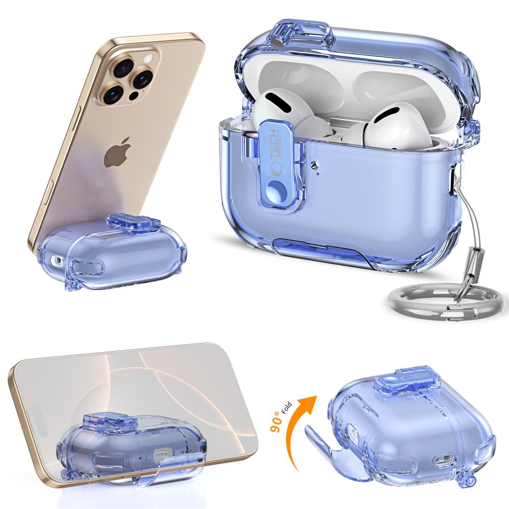 Tech-Protect Bounce Pro Case til AirPods Pro 3 - Pink