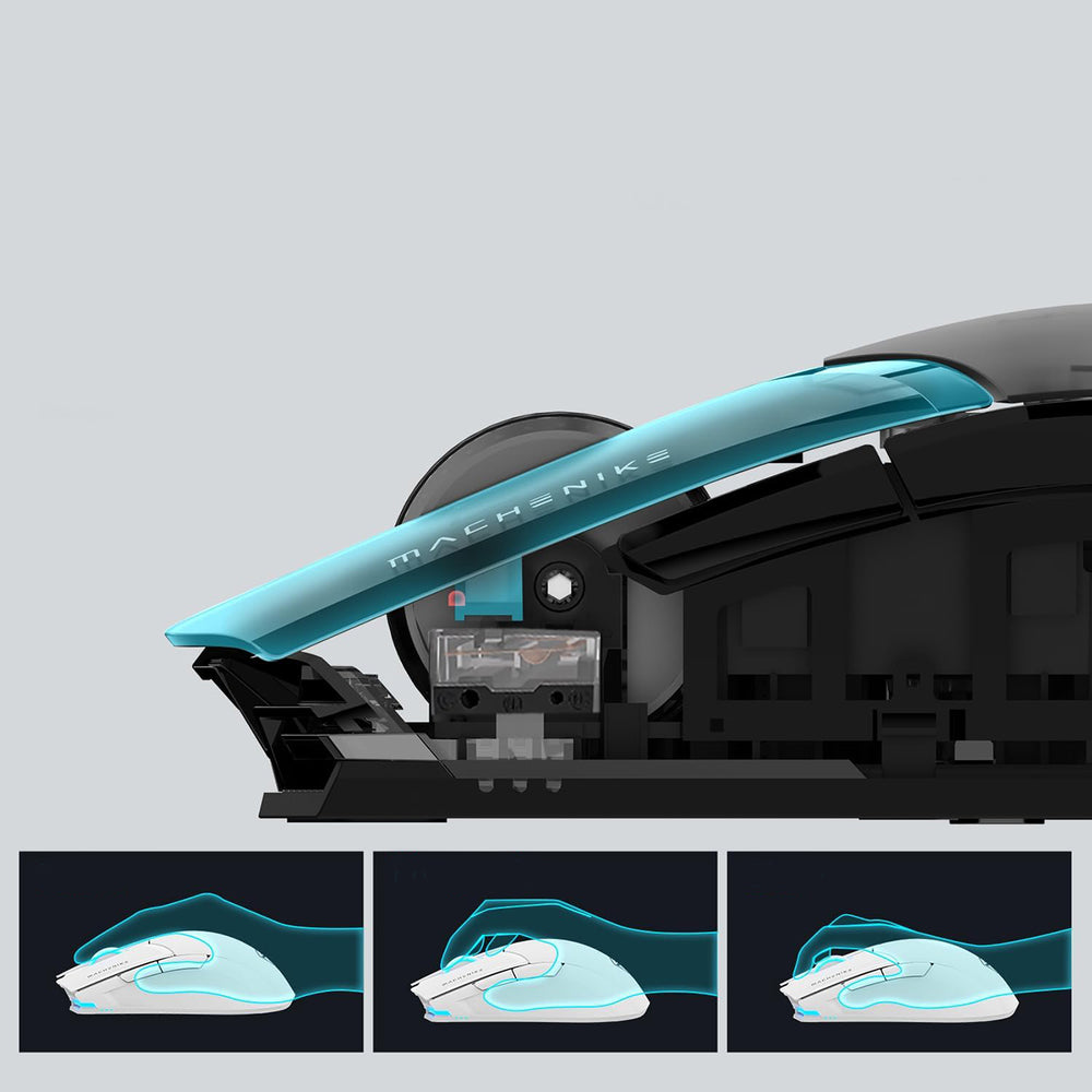 Machenike M7 Pro trådløs spilmus - sort