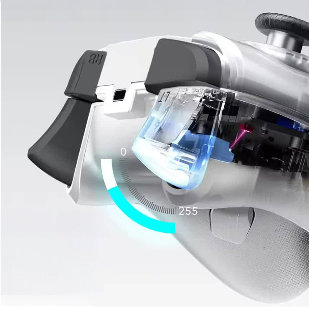 Machenike G5Pro Max Wireless Game Controller with Charging Station - White