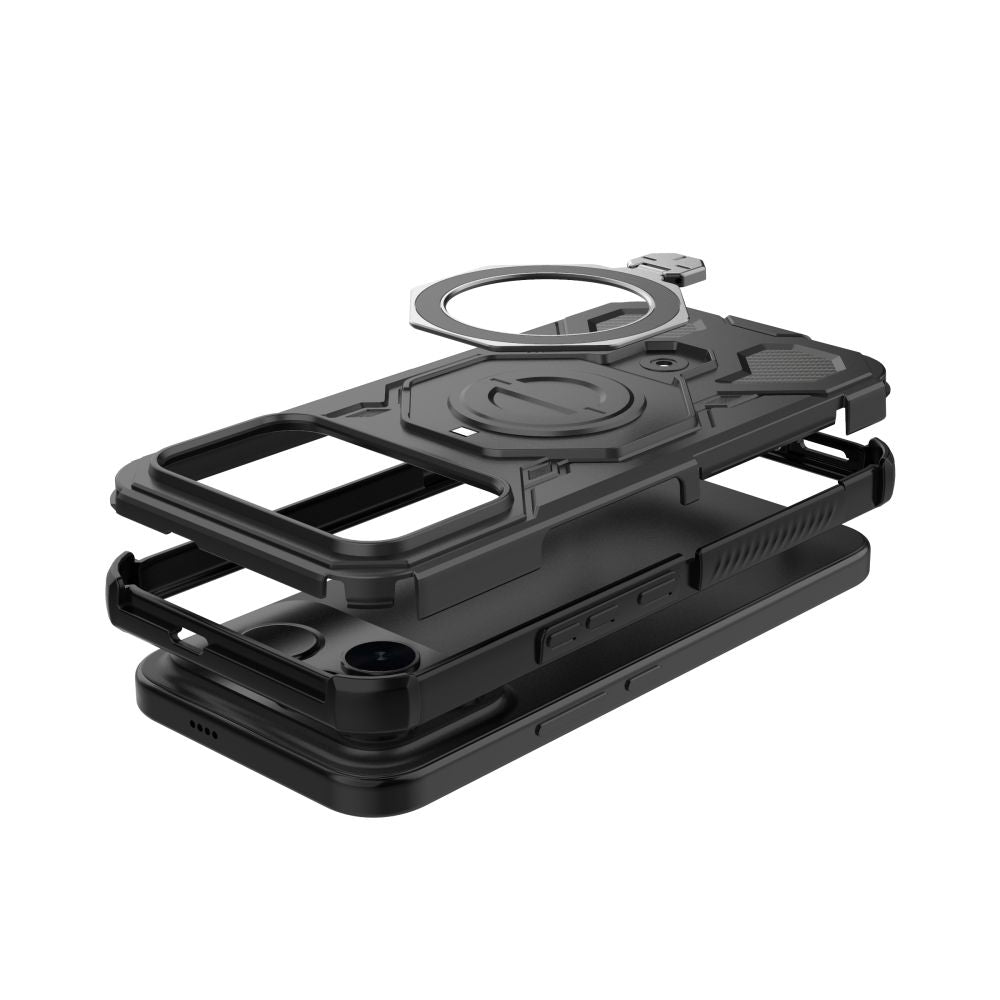 Tech-Protect TacticStand MagSafe-kasse til Xiaomi Poco F8 Ultra - sort