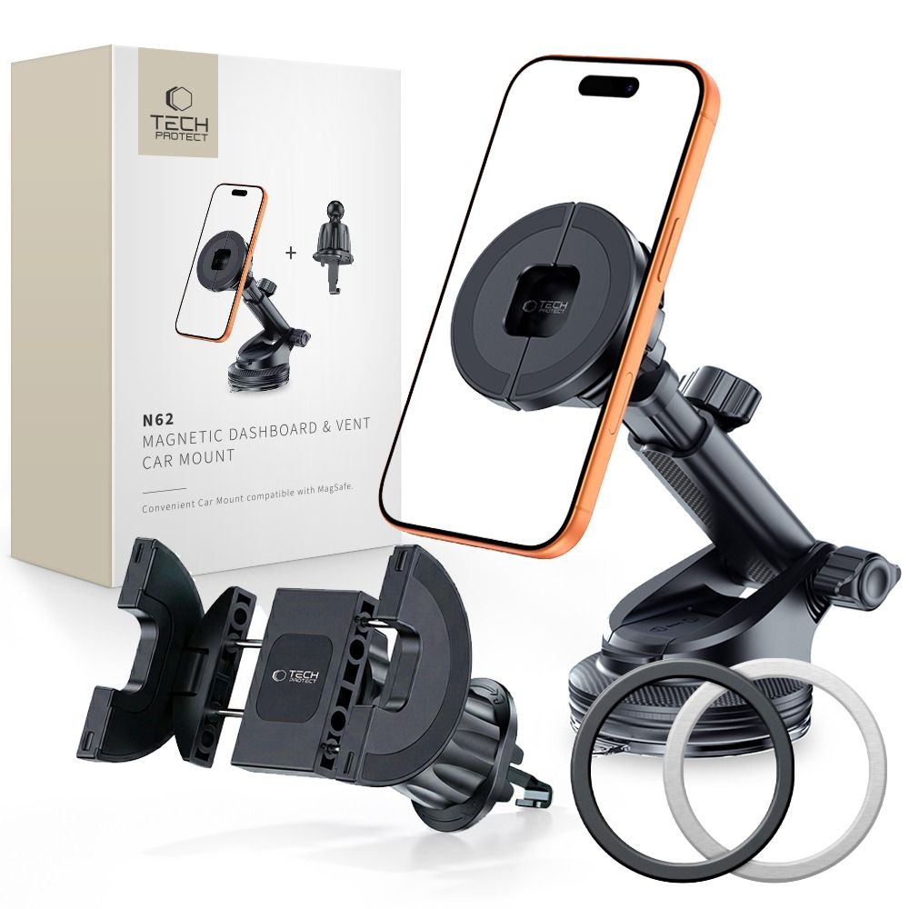 Tech-Protect N62 MagSafe Cockpit Car Mount - sort