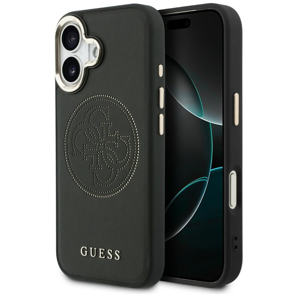 Guess perforeret 4G MagSafe-fodral til iPhone 17 - sort