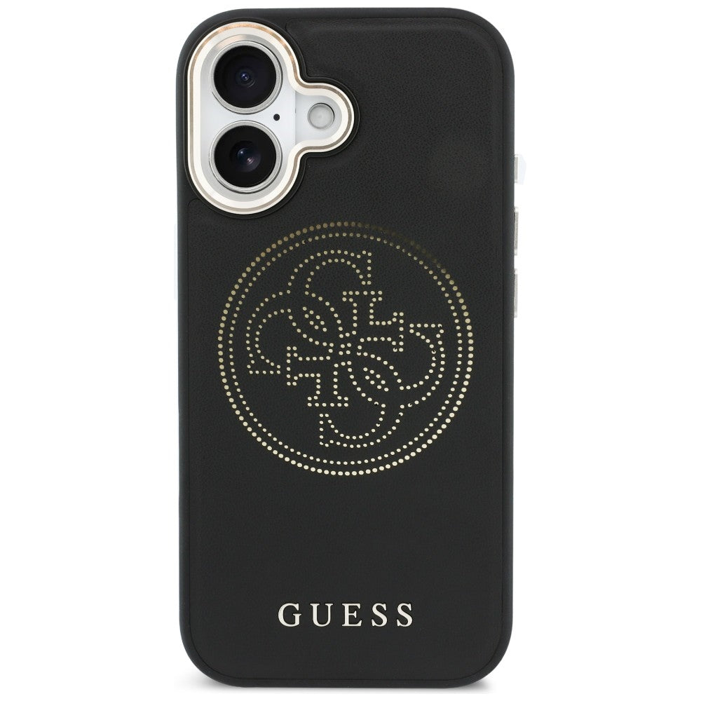 Guess perforeret 4G MagSafe-fodral til iPhone 17 - sort