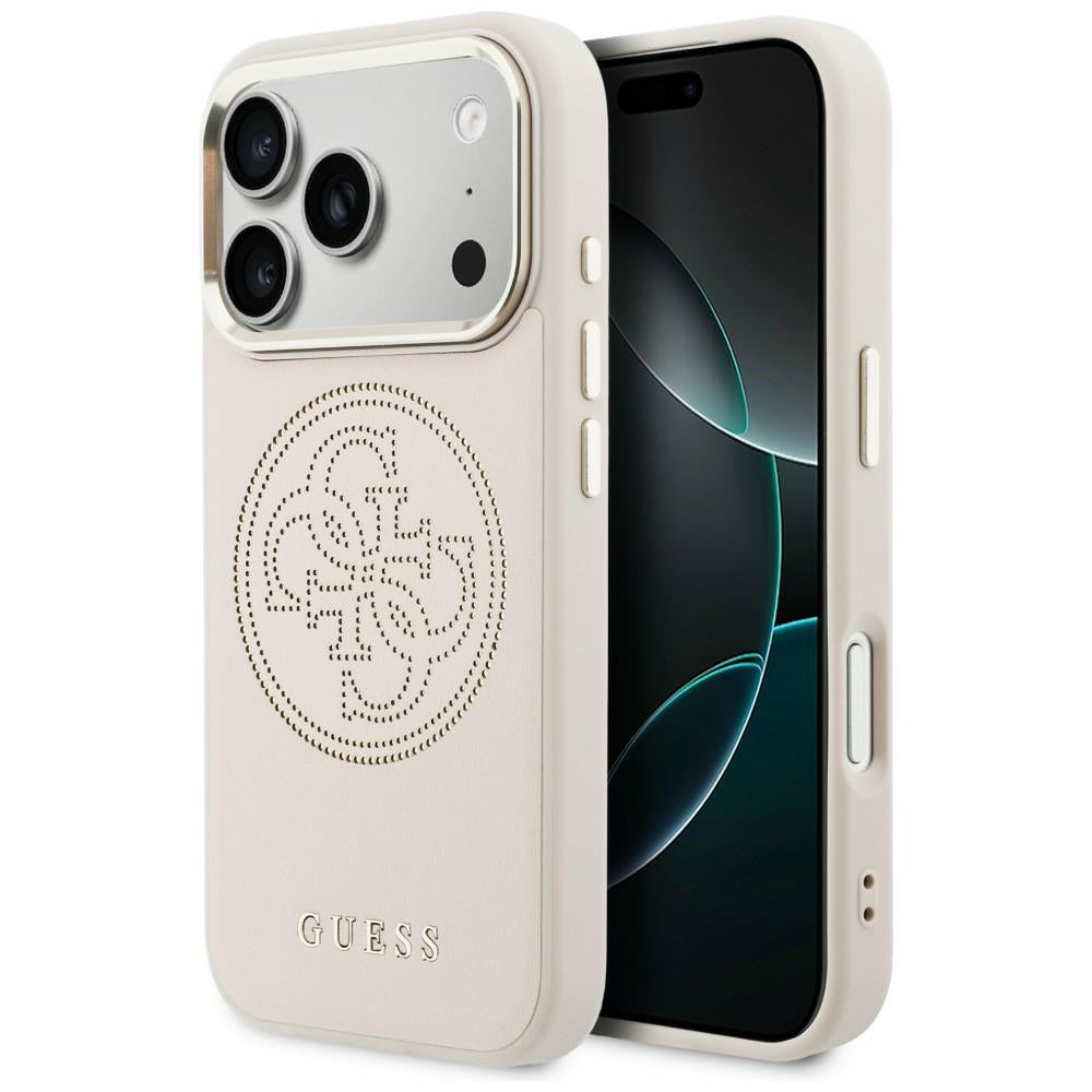 Guess Perforeret 4G MagSafe Case til iPhone 17 Pro Max - Pink
