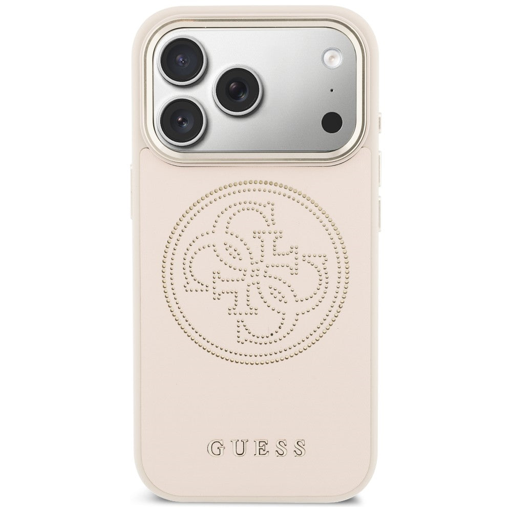 Guess Perforeret 4G MagSafe Case til iPhone 17 Pro Max - Pink