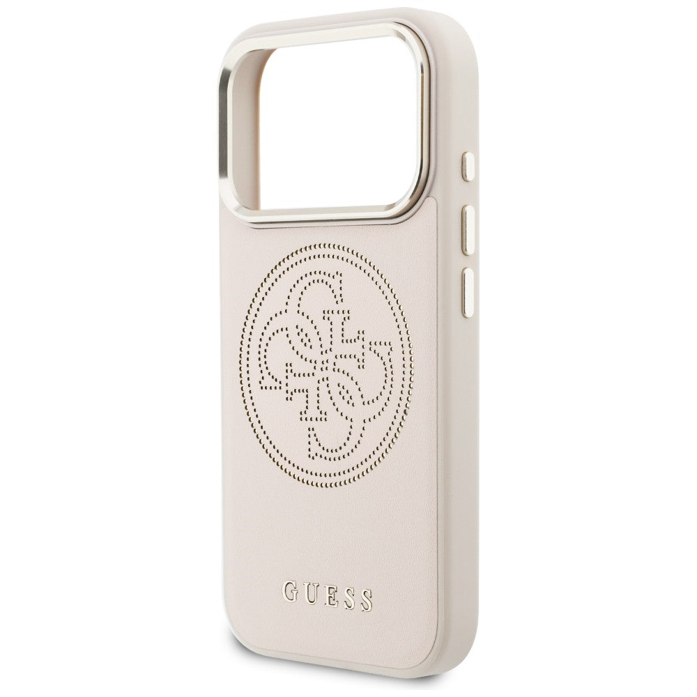 Guess Perforeret 4G MagSafe Case til iPhone 17 Pro Max - Pink