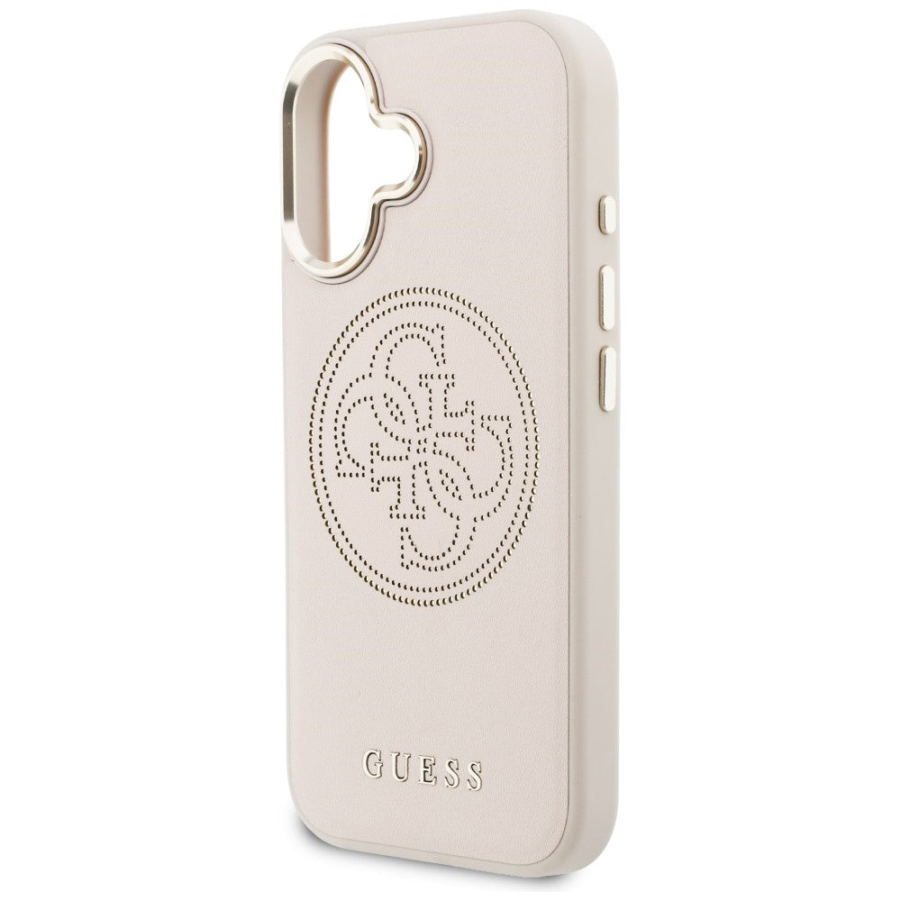 Guess Perforeret 4G MagSafe Case til iPhone 17 - Pink