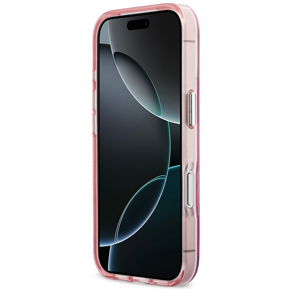 Karl Lagerfeld IML Peekaboo MagSafe Case til iPhone 17 Pro - Pink