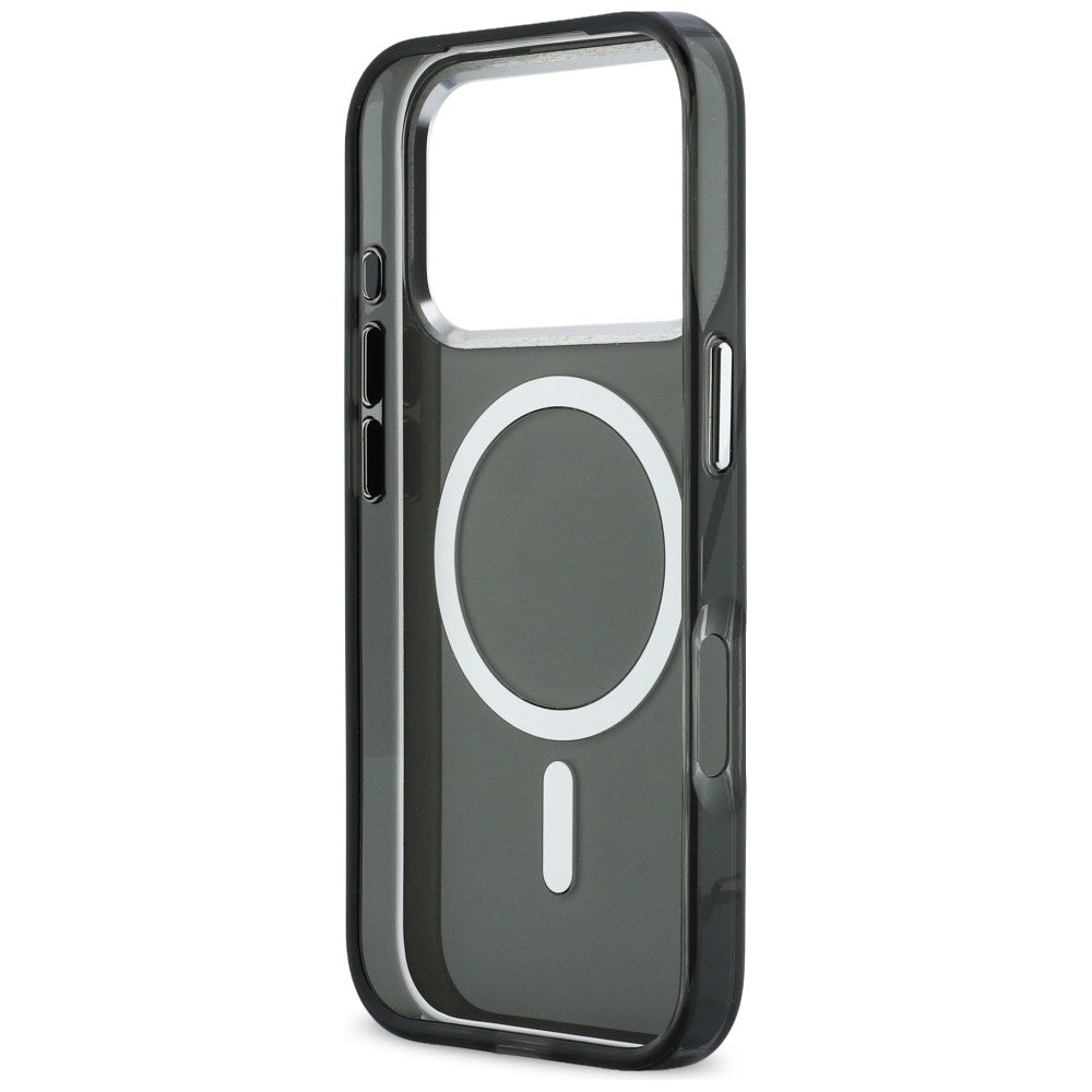 Karl Lagerfeld Karl & Choupette MagSafe bagtilhæng til iPhone 17 Pro - sort