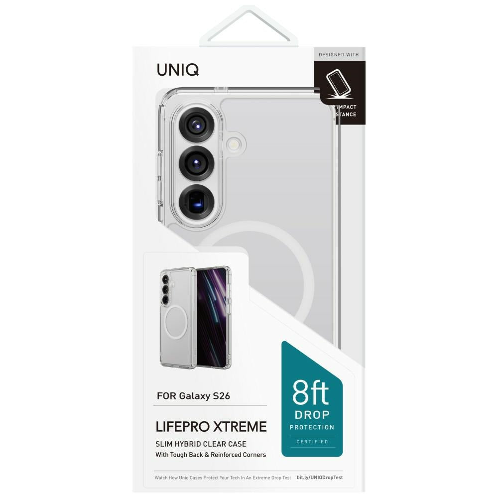 Uniq LifePro Xtreme Case til Samsung Galaxy S26 Magclick opladning - gennemsigtig