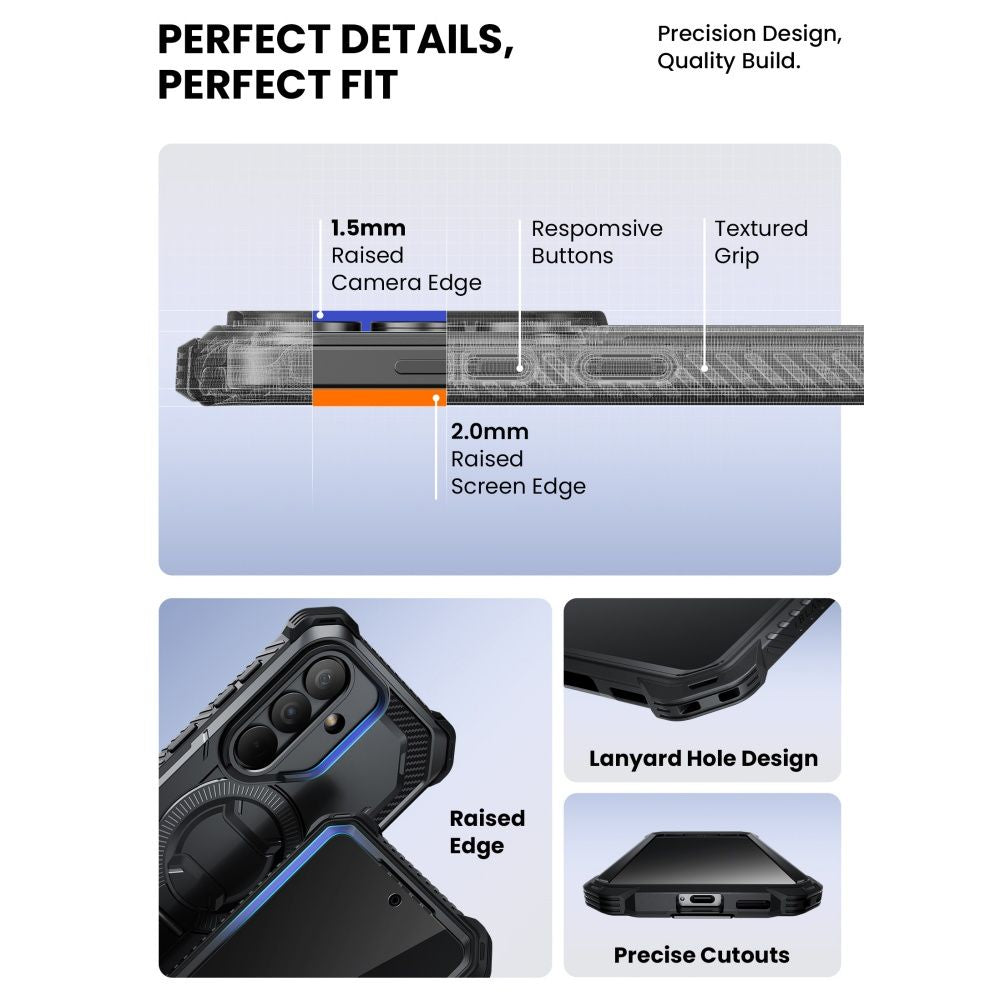 Supcase ArmorBox Mag MagSafe Case til Samsung Galaxy S26 - sort