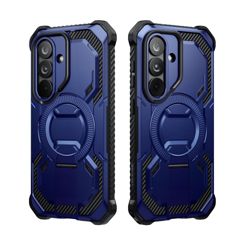 Supcase ArmorBox Mag MagSafe Case til Samsung Galaxy S26 - Navy Blue og Black
