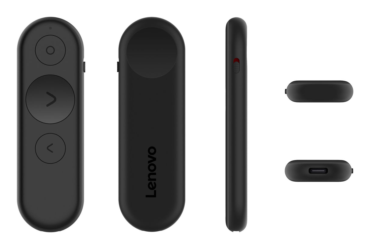 Lenovo Eingabegeräte trådløs præsentationsenhed Bluetooth/RF Sort