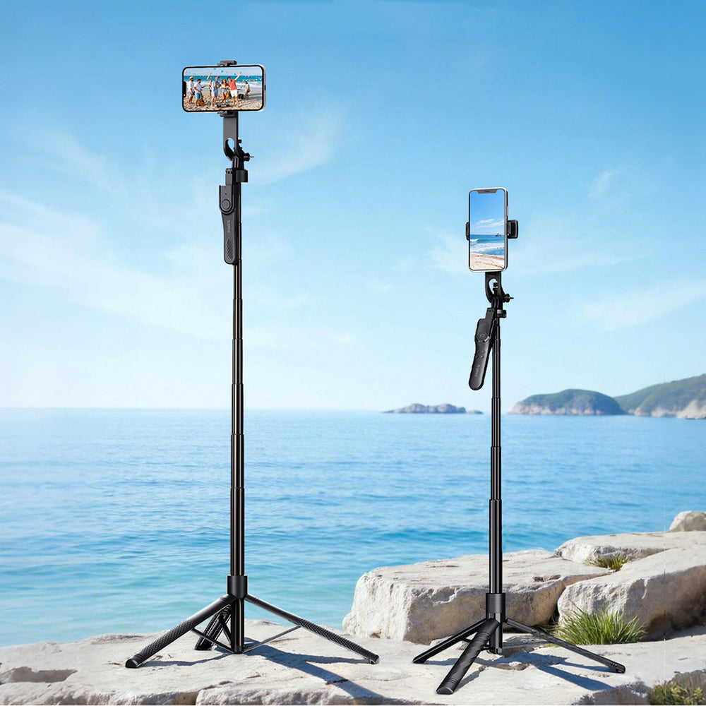 Selfie stick Orico SPM175 tripod 1/4" for phone camera with 360 degree rotation Bluetooth 5.2 - black