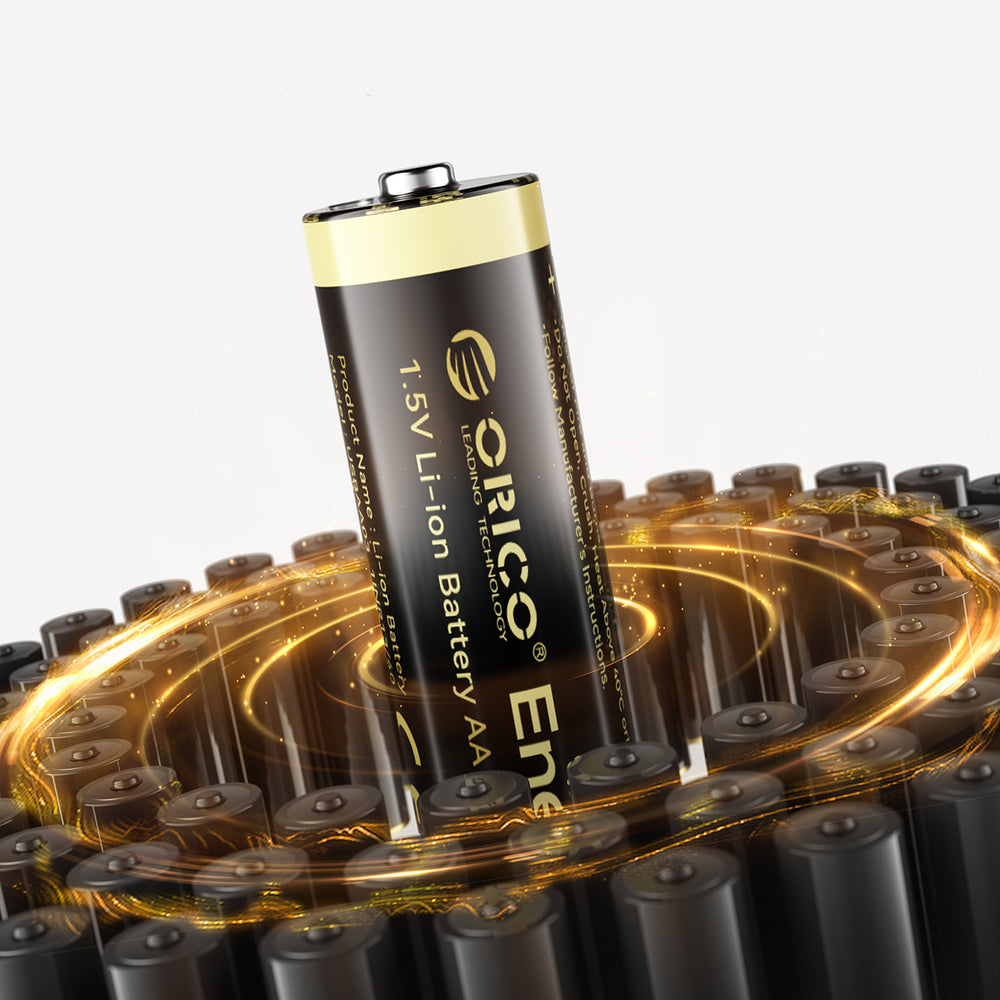 Orico Ener-G EG5C lithium battery 1.5V 2100mWh AA USB-C rechargeable battery 4 pcs.