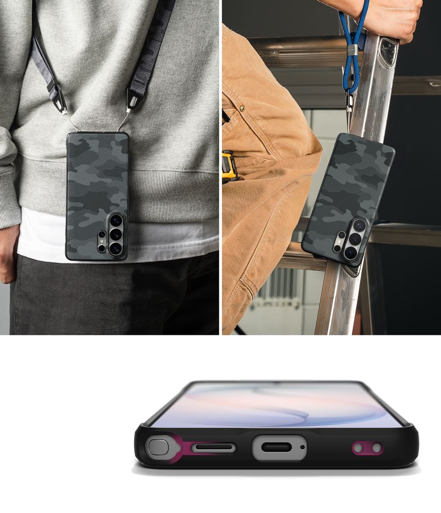 Ringke Onyx Magsafe Case til Samsung Galaxy S26 Ultra - sort og grå