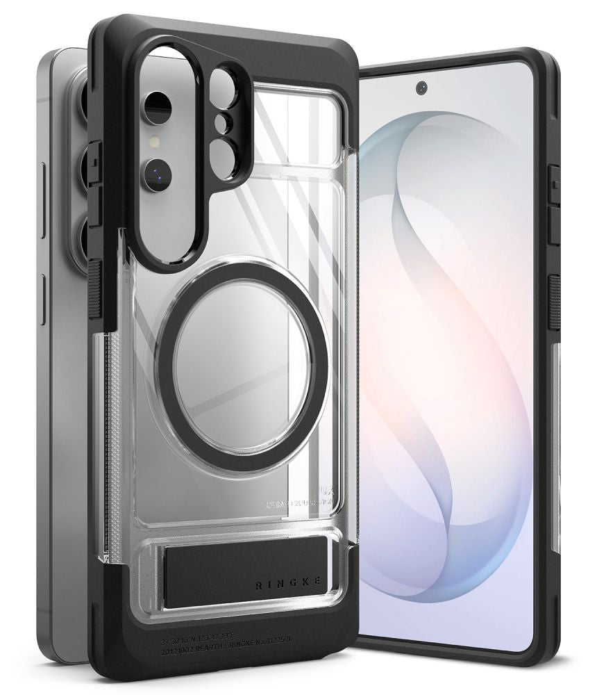 Ringke UX Magnetisk MagSafe Case til Samsung Galaxy S26 Ultra - Klar sort