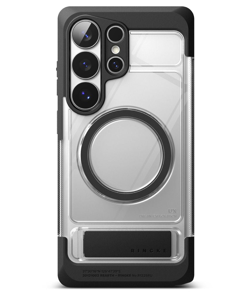 Ringke UX Magnetisk MagSafe Case til Samsung Galaxy S26 Ultra - Klar sort