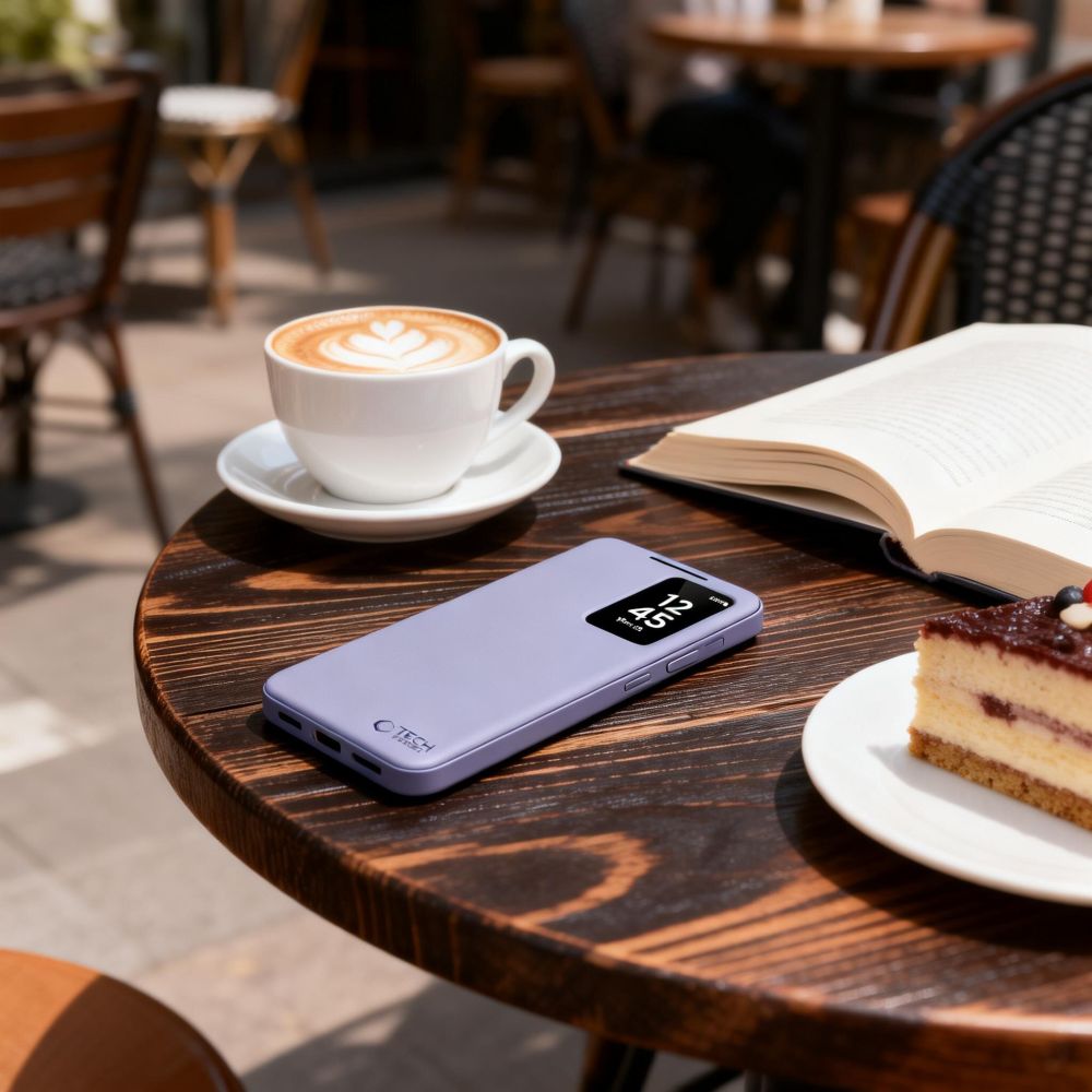 Tech-Protect Smart Wallet Case til Samsung Galaxy S26+ - lilla