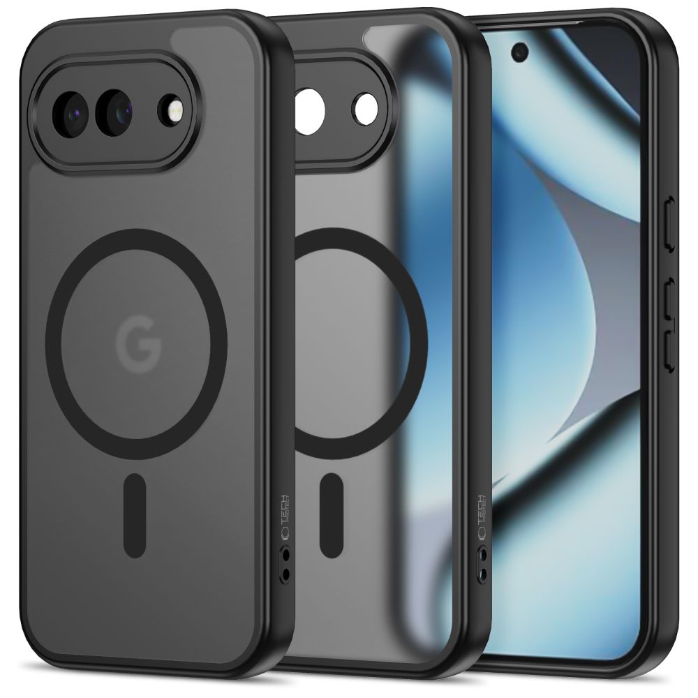 Tech-Protect Magmat MagSafe Case til Google Pixel 10A - Halvt gennemsigtigt