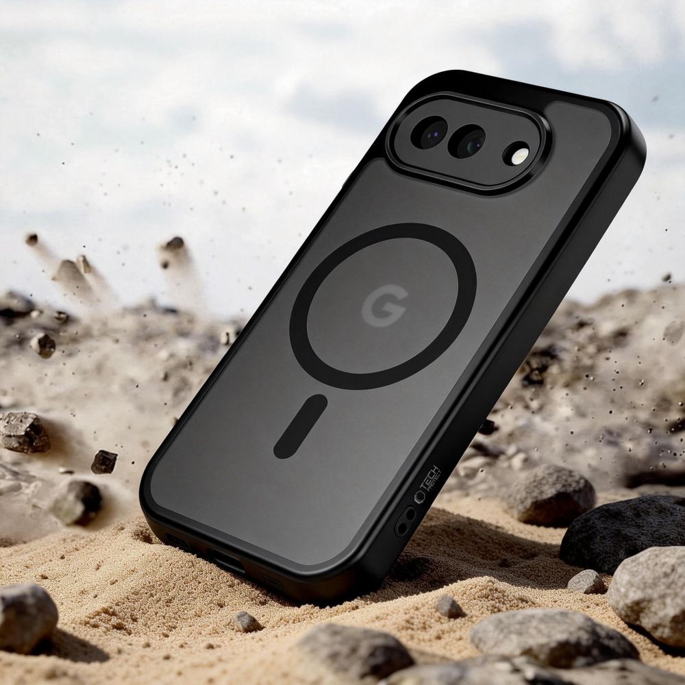Tech-Protect Magmat MagSafe Case til Google Pixel 10A - Halvt gennemsigtigt