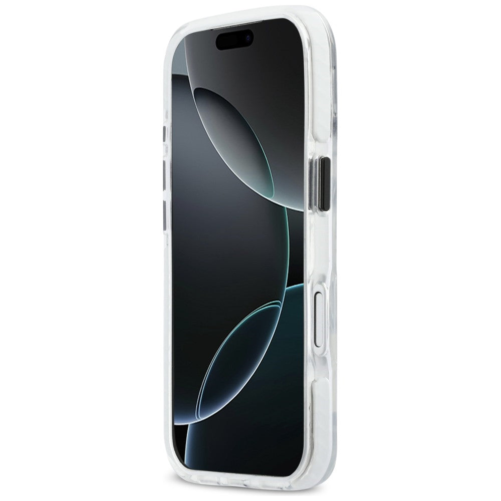 BMW M IML Shockproof Metal Logos MagSafe Case til iPhone 17 Pro Max - Gennemsigtig