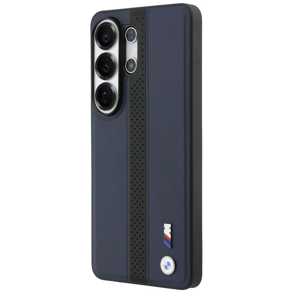 BMW perforeret stribe logo MagSafe Case til Samsung Galaxy S26 Ultra - Navy Blue