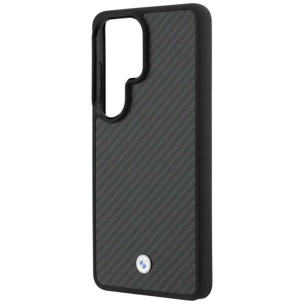 BMW Sign Magnetisk Carbon Fiber MagSafe Case til Samsung Galaxy S26 Ultra - sort