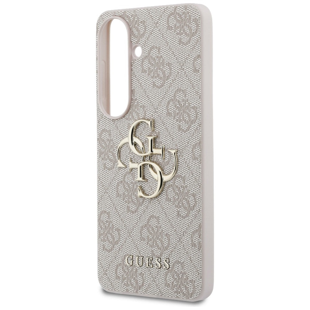 Guess 4G Big Metal Logo Case for Samsung Galaxy S26 - Pink
