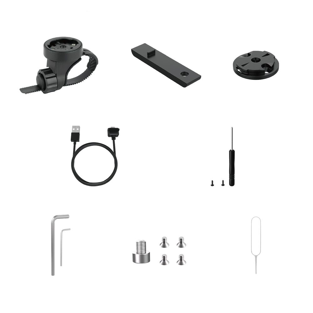 AKEEYO 710 Lite sports camera video recorder for bicycle handlebars - black