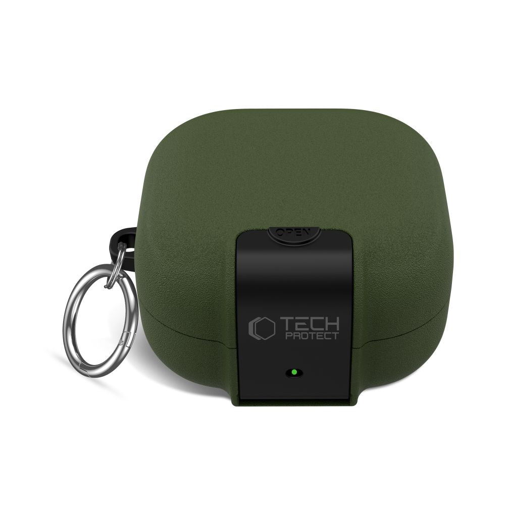 Tech-Protect Slim Hook Case til Samsung Galaxy Buds 4 / 4 Pro - Grøn