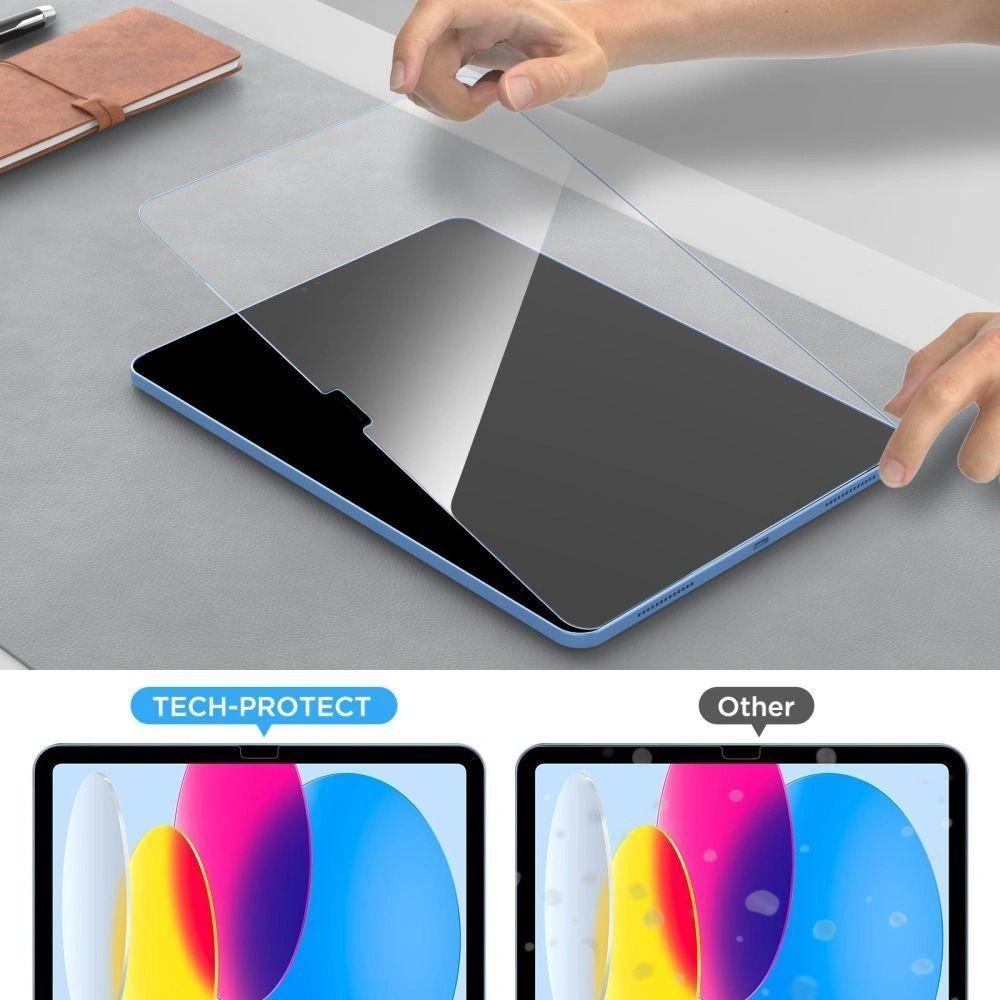 Tech-Protect Glass Fit+ 2-pakke tempereret glas til Xiaomi iPad 7 / 7 Pro / 8 / 8 Pro 11.2"